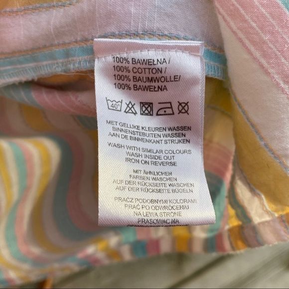 Earth Angel Nasty Gal Dress Pastel Stripe Midi - Picture 11 of 14